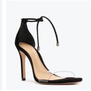 Schutz Josseanna Stilleto Sandal - Black NWOT